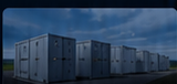 Unités de batteries containerisées